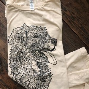 $5 bundle sale! Golden Retriever Mandala Tee